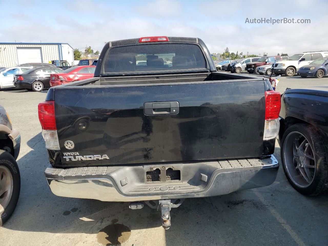 2012 Toyota Tundra Crewmax Sr5 Black vin: 5TFEM5F1XCX050357