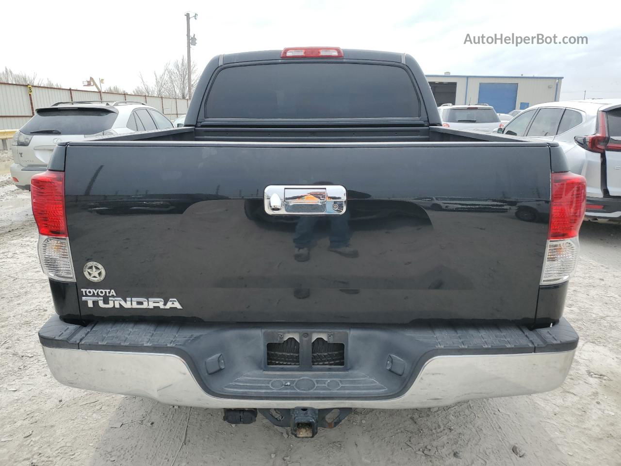 2012 Toyota Tundra Crewmax Sr5 Black vin: 5TFEY5F12CX133009