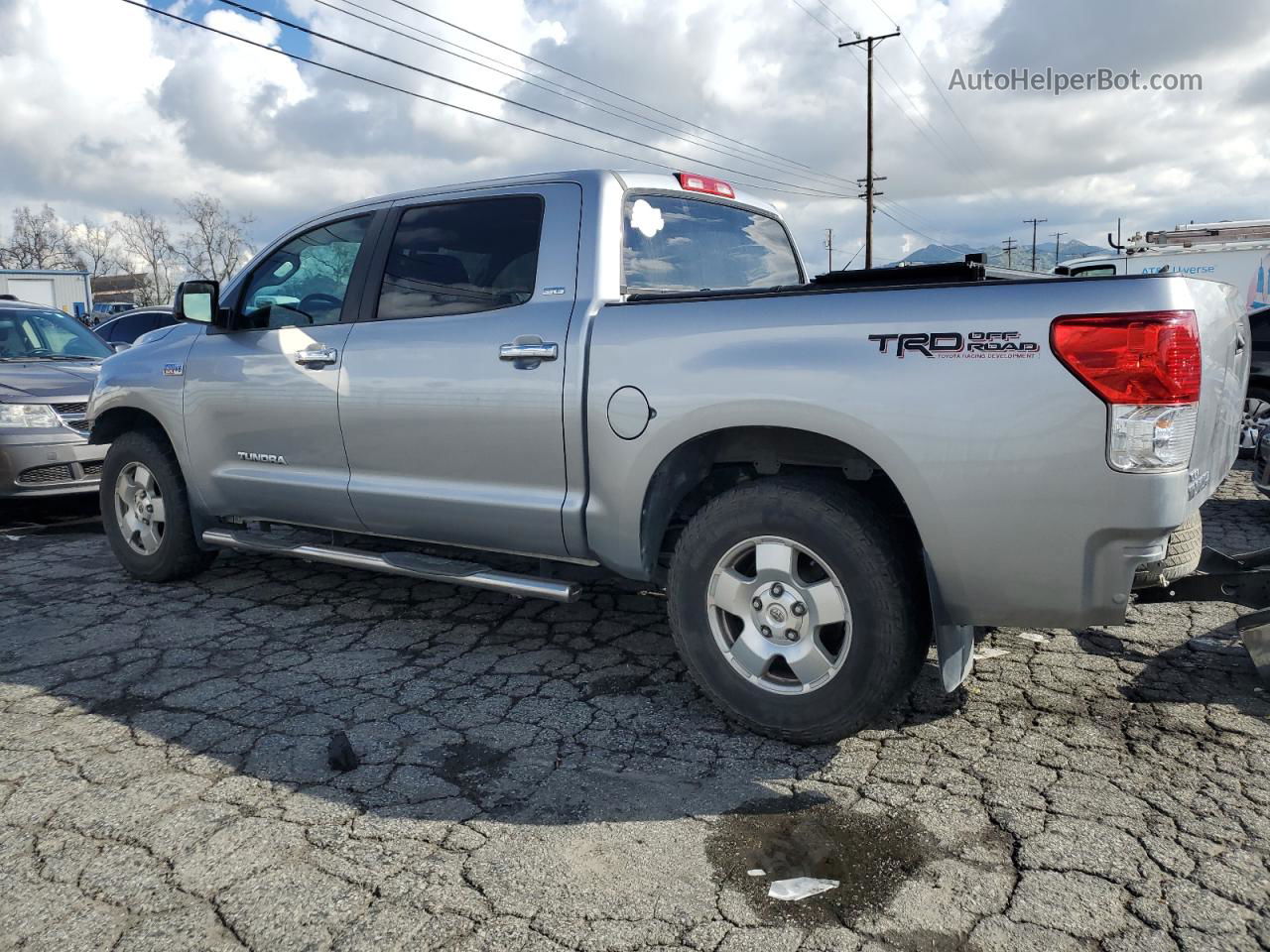 2012 Toyota Tundra Crewmax Sr5 Серебряный vin: 5TFEY5F13CX117336