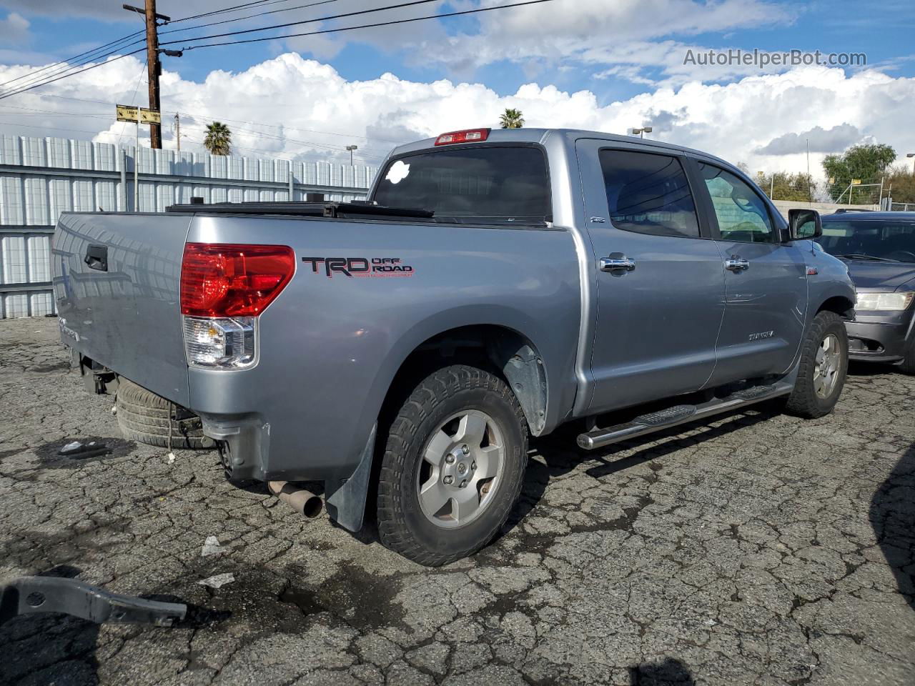 2012 Toyota Tundra Crewmax Sr5 Серебряный vin: 5TFEY5F13CX117336