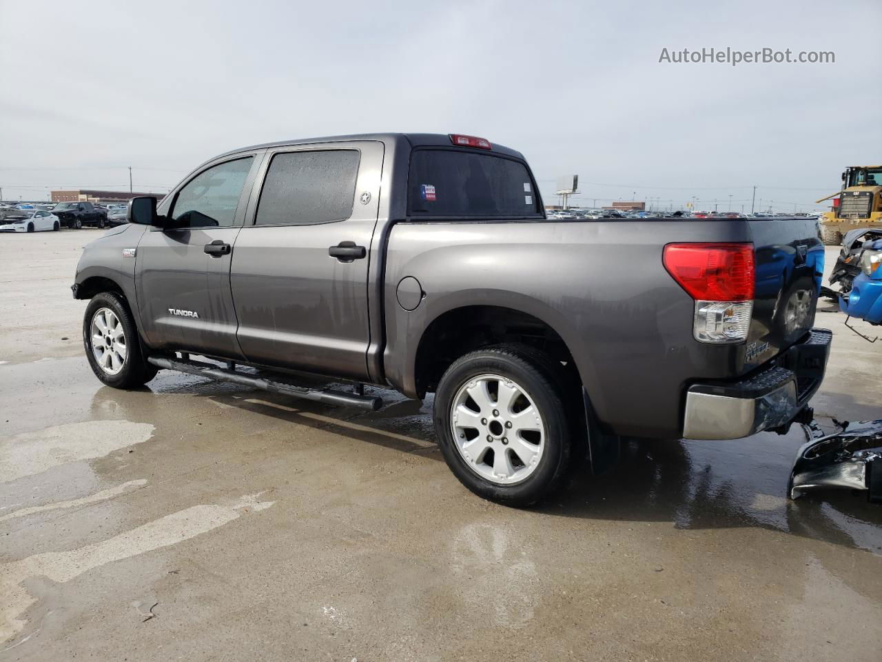 2012 Toyota Tundra Crewmax Sr5 Gray vin: 5TFEY5F16CX125835