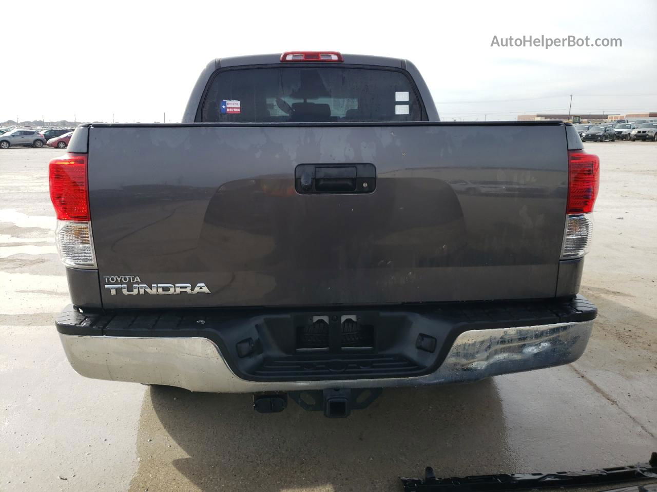 2012 Toyota Tundra Crewmax Sr5 Gray vin: 5TFEY5F16CX125835