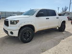 2012 Toyota Tundra Crewmax Sr5 White vin: 5TFEY5F16CX126564