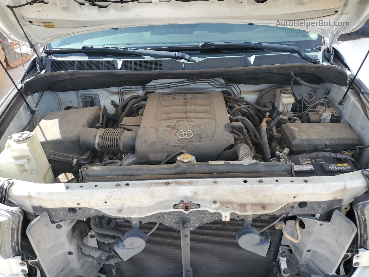 2012 Toyota Tundra Crewmax Sr5 Белый vin: 5TFEY5F16CX126564