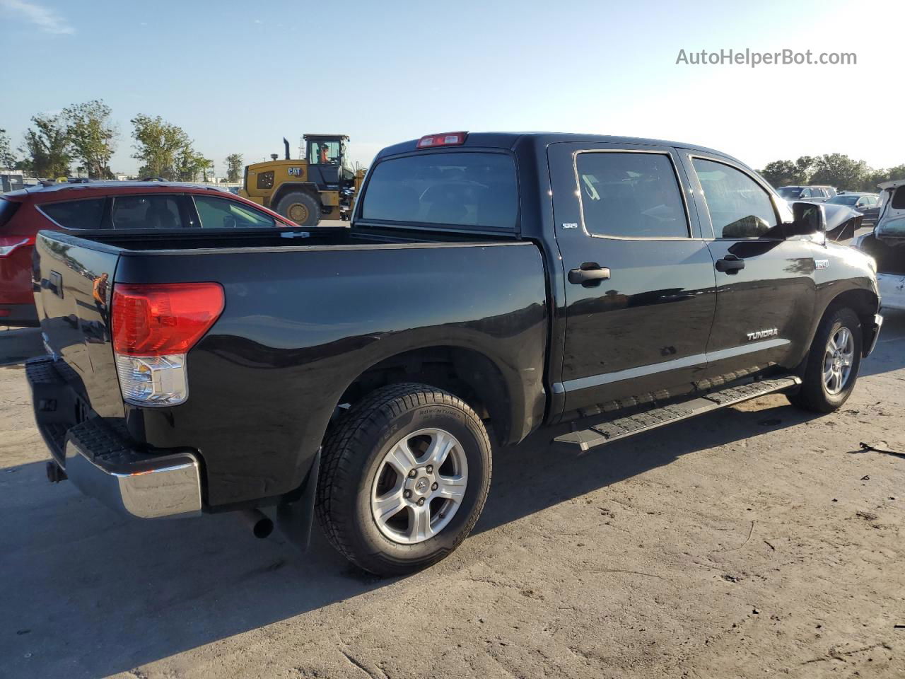 2012 Toyota Tundra Crewmax Sr5 Black vin: 5TFEY5F16CX131375