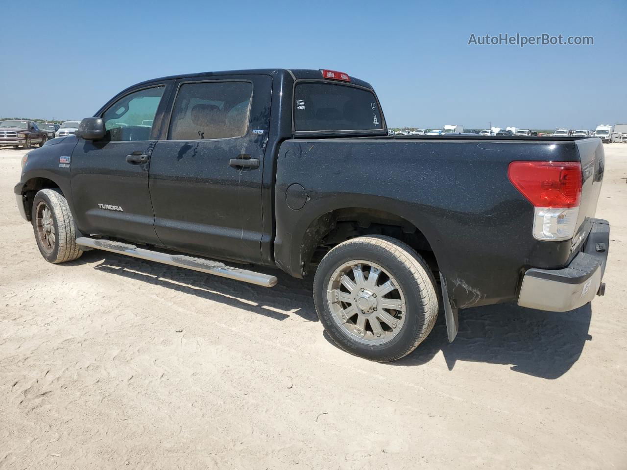 2012 Toyota Tundra Crewmax Sr5 Black vin: 5TFEY5F17CX117856