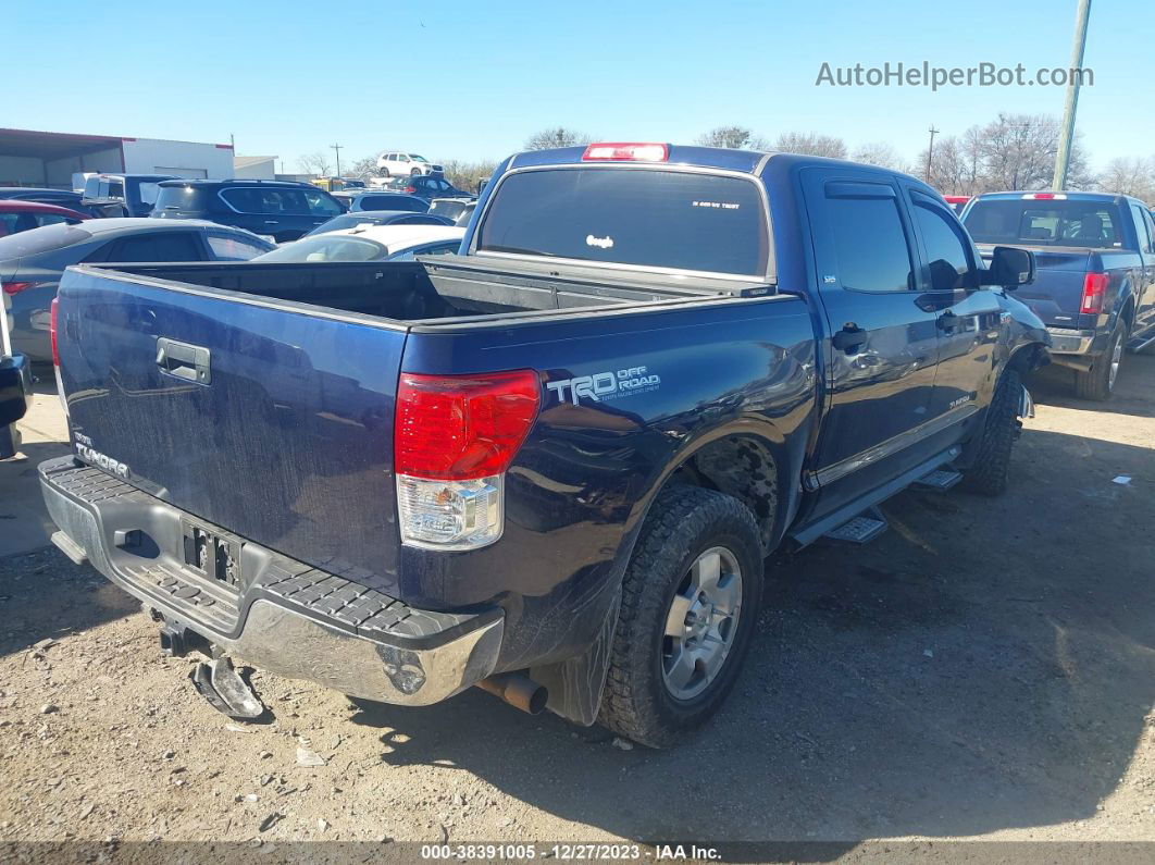 2012 Toyota Tundra Grade 5.7l V8 Blue vin: 5TFEY5F18CX117476