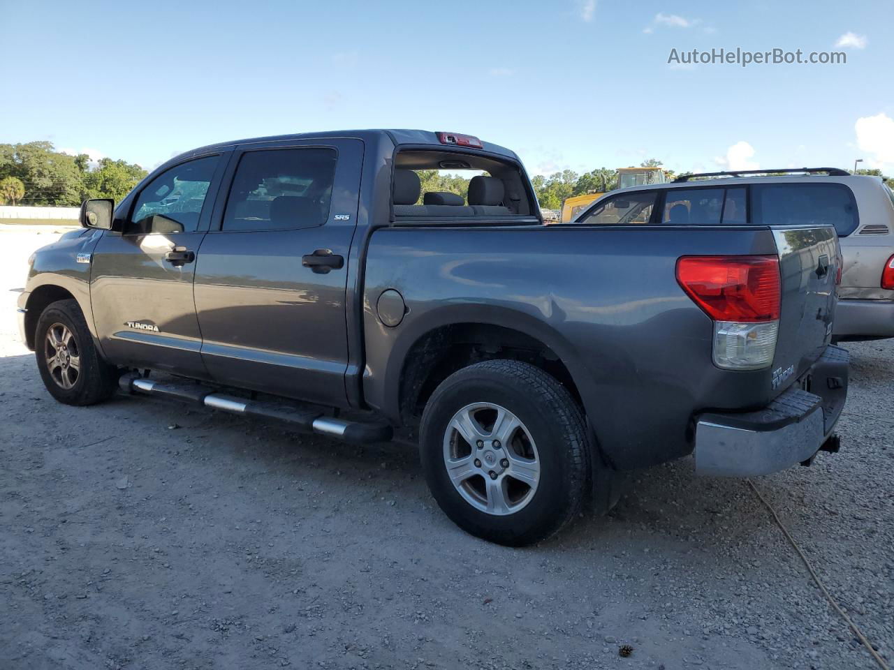 2012 Toyota Tundra Crewmax Sr5 Gray vin: 5TFEY5F18CX122130