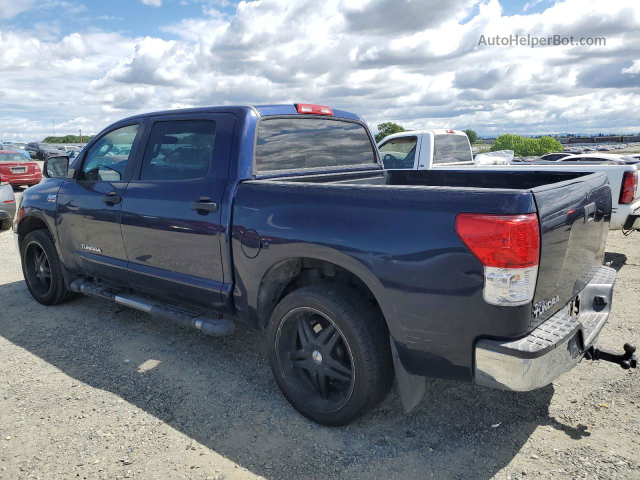 2012 Toyota Tundra Crewmax Sr5 Blue vin: 5TFEY5F1XCX119004