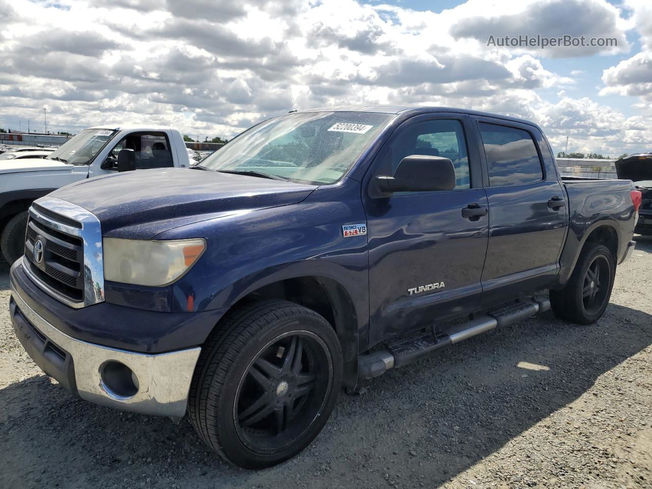 2012 Toyota Tundra Crewmax Sr5 Blue vin: 5TFEY5F1XCX119004