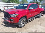 2017 Toyota Tacoma Limited Red vin: 5TFEZ5CN6HX040800