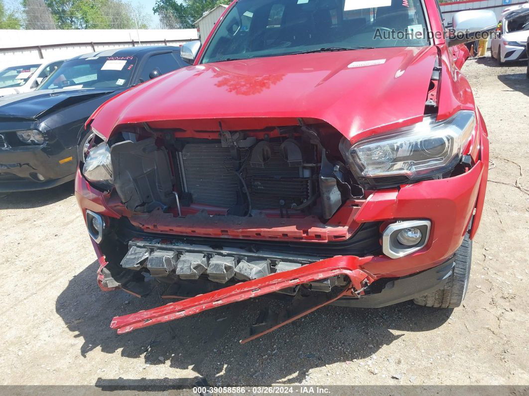 2017 Toyota Tacoma Limited Red vin: 5TFEZ5CN6HX040800