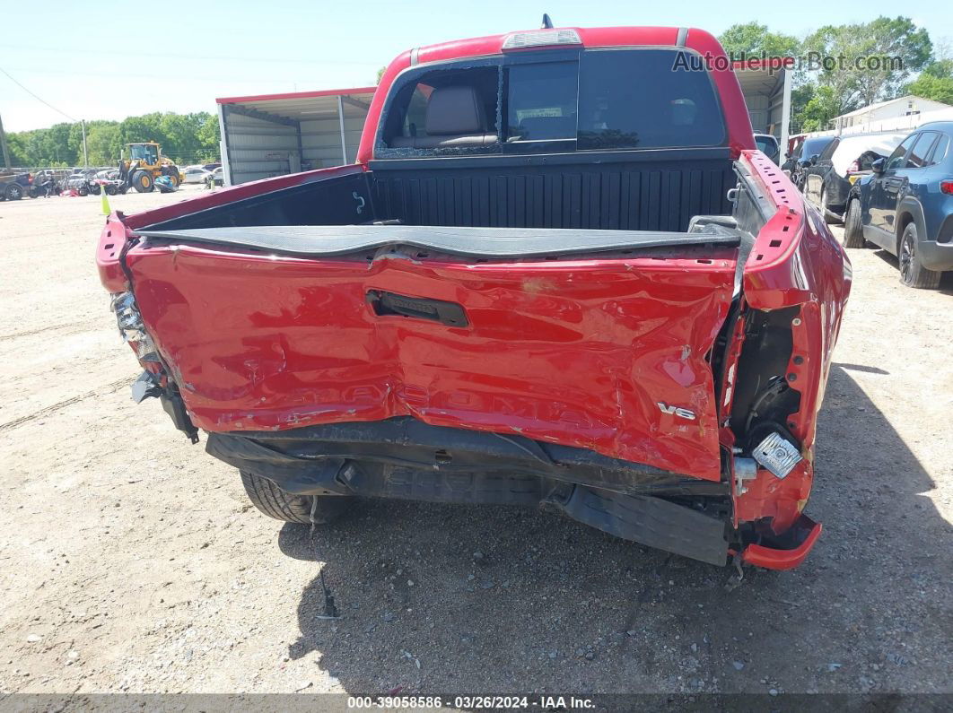 2017 Toyota Tacoma Limited Red vin: 5TFEZ5CN6HX040800