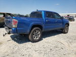 2017 Toyota Tacoma Double Cab Blue vin: 5TFEZ5CN7HX032852