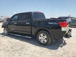 2012 Toyota Tundra Crewmax Limited Black vin: 5TFFY5F13CX130706