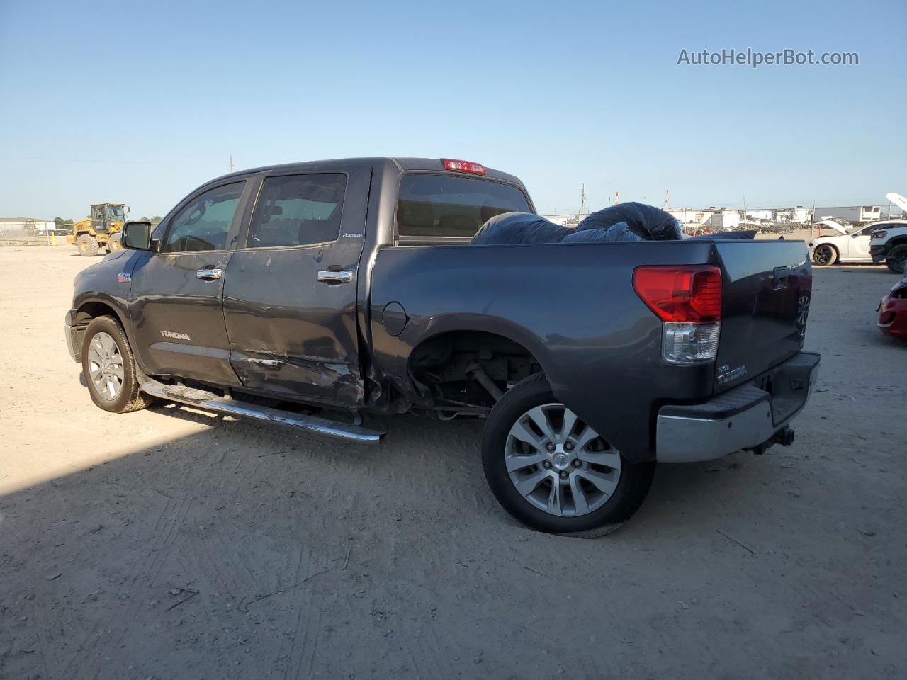 2012 Toyota Tundra Crewmax Limited Gray vin: 5TFFY5F16CX128495