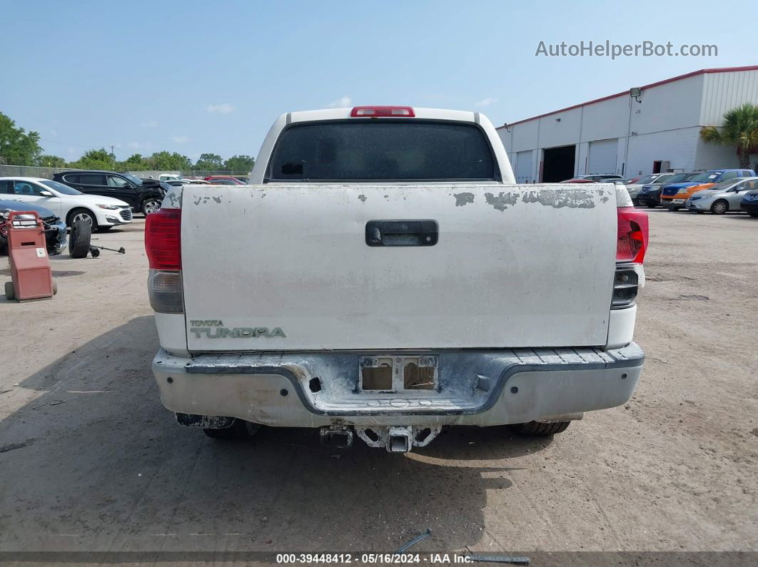 2012 Toyota Tundra Limited 5.7l V8 White vin: 5TFFY5F17CX127582