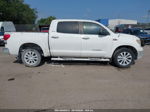 2012 Toyota Tundra Limited 5.7l V8 White vin: 5TFFY5F17CX127582