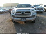 2017 Toyota Tacoma Limited Silver vin: 5TFGZ5AN0HX067955