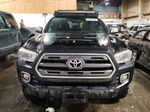 2017 Toyota Tacoma Double Cab Black vin: 5TFGZ5AN2HX101989