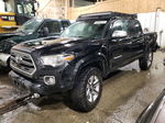 2017 Toyota Tacoma Double Cab Black vin: 5TFGZ5AN2HX101989