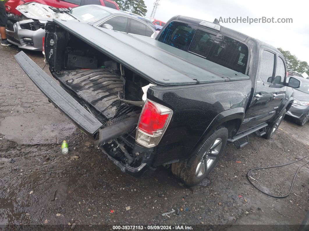 2017 Toyota Tacoma Limited Black vin: 5TFGZ5AN6HX067684