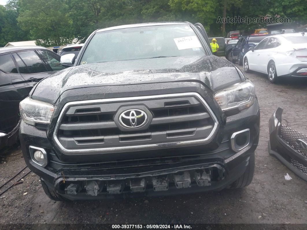 2017 Toyota Tacoma Limited Black vin: 5TFGZ5AN6HX067684