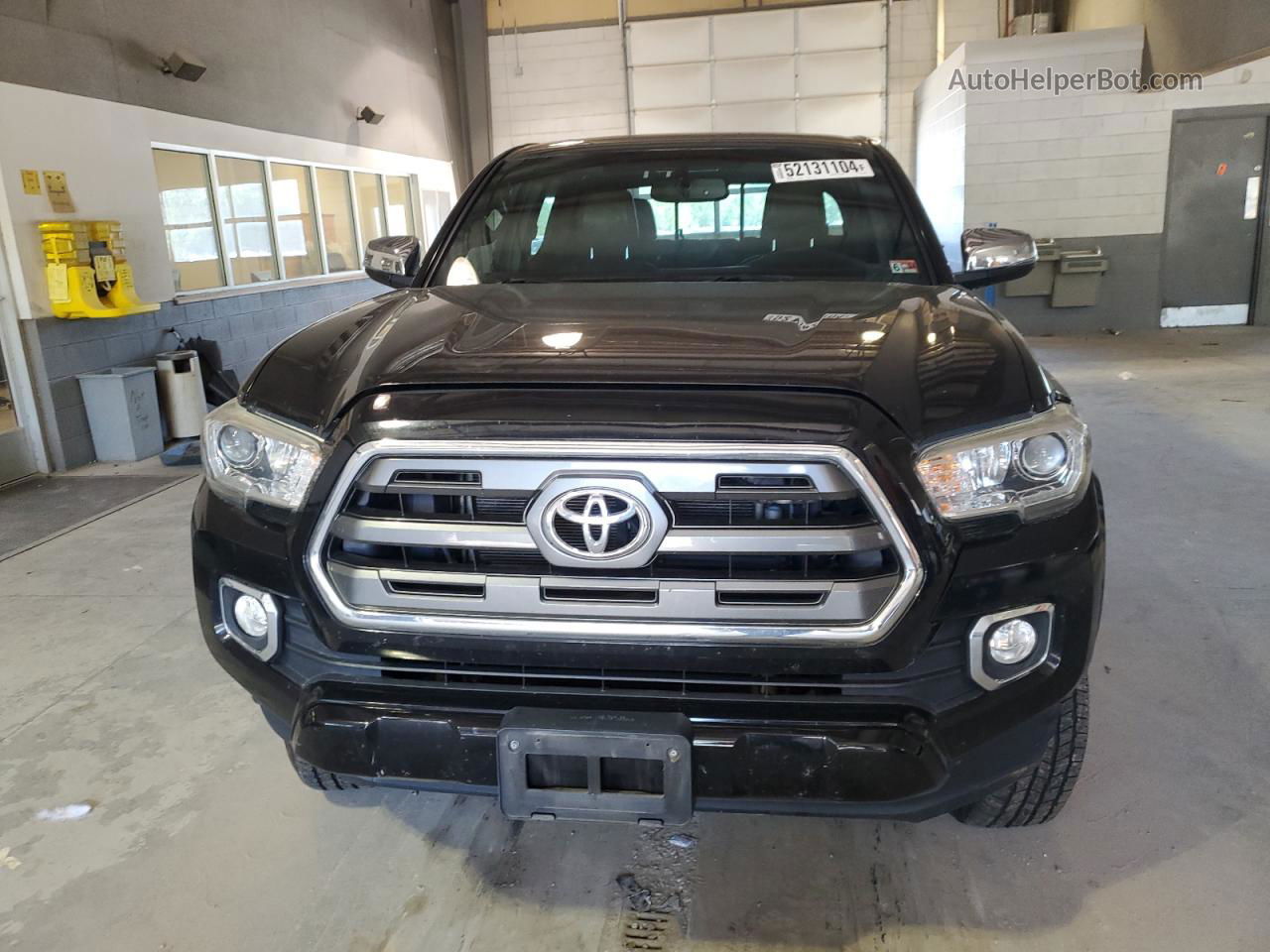 2017 Toyota Tacoma Double Cab Black vin: 5TFGZ5ANXHX061998