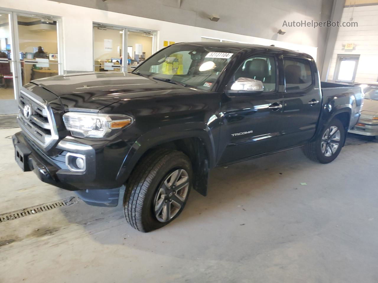 2017 Toyota Tacoma Double Cab Black vin: 5TFGZ5ANXHX061998