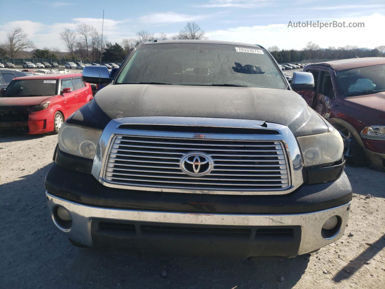 2012 Toyota Tundra Crewmax Limited Black vin: 5TFHW5F10CX254026