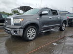 2012 Toyota Tundra Crewmax Limited Black vin: 5TFHW5F13CX214488