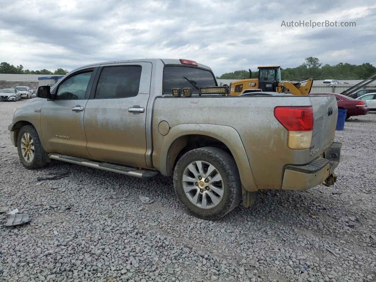 2012 Toyota Tundra Crewmax Limited Silver vin: 5TFHW5F18CX221002