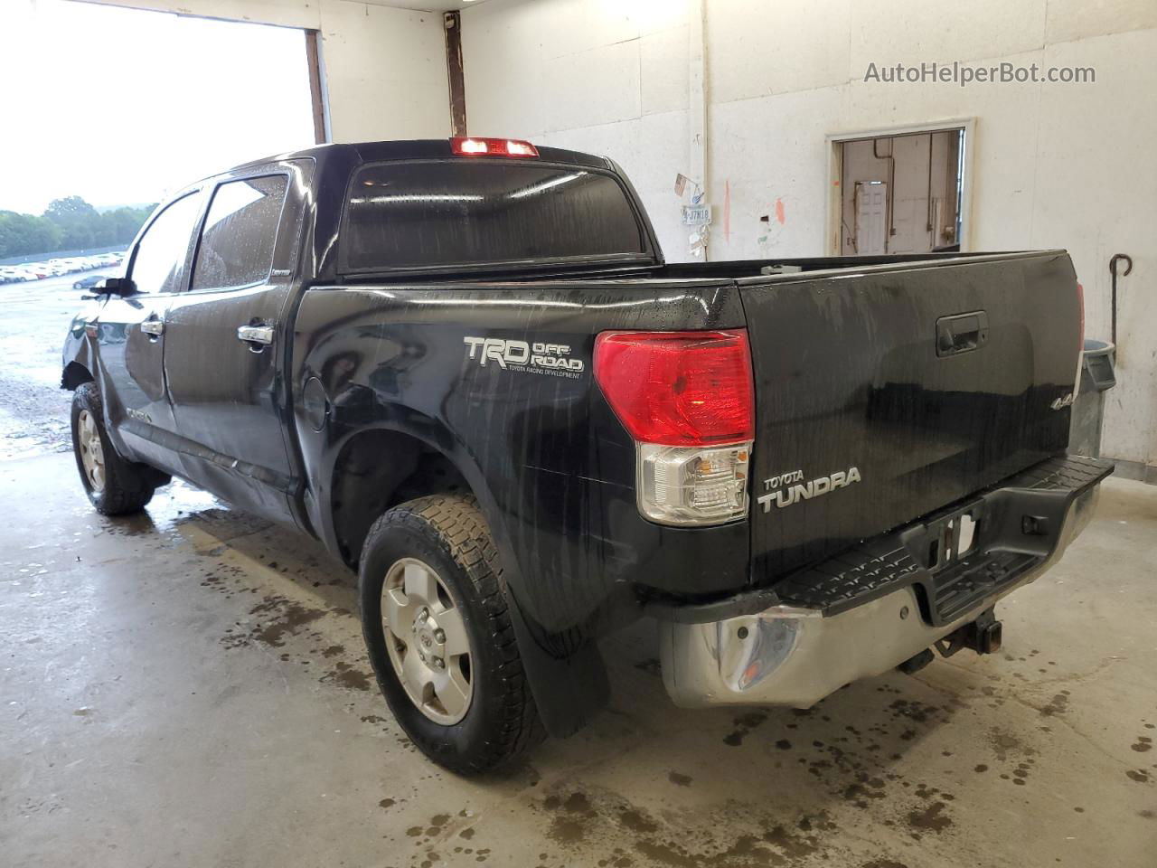 2012 Toyota Tundra Crewmax Limited Black vin: 5TFHY5F11CX267314