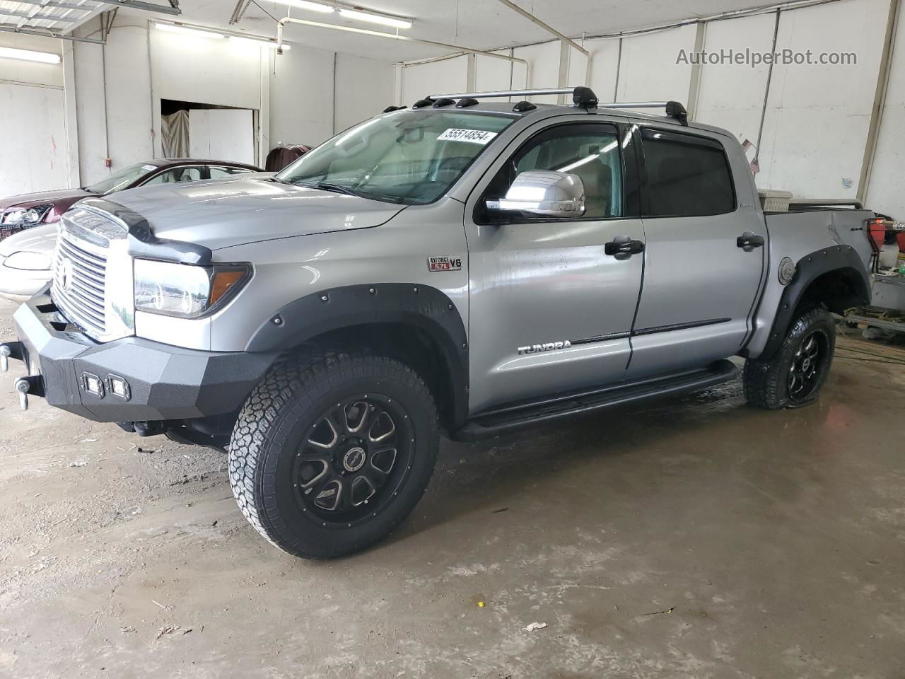 2012 Toyota Tundra Crewmax Limited Gray vin: 5TFHY5F14CX212162