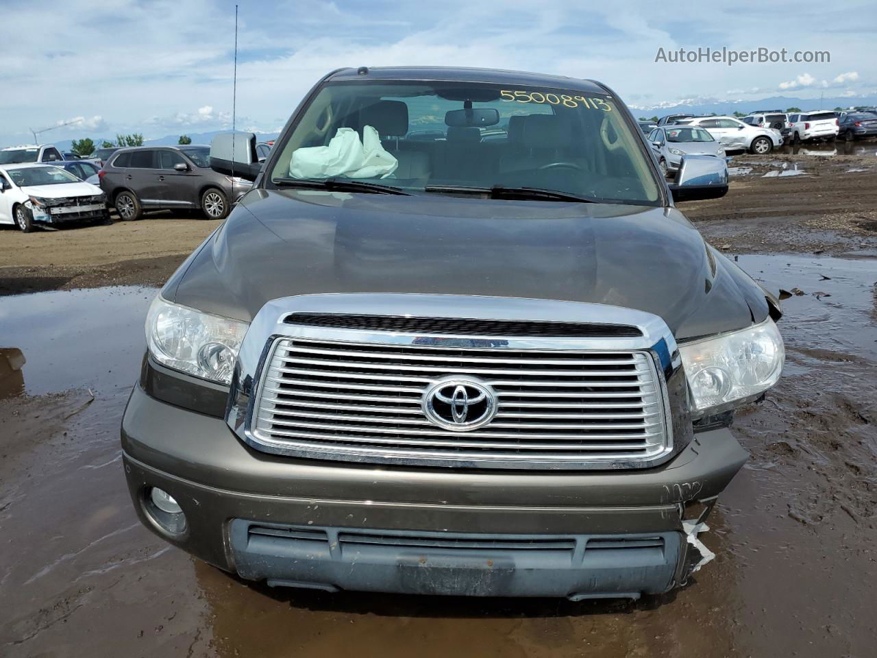 2012 Toyota Tundra Crewmax Limited Gray vin: 5TFHY5F15CX219198