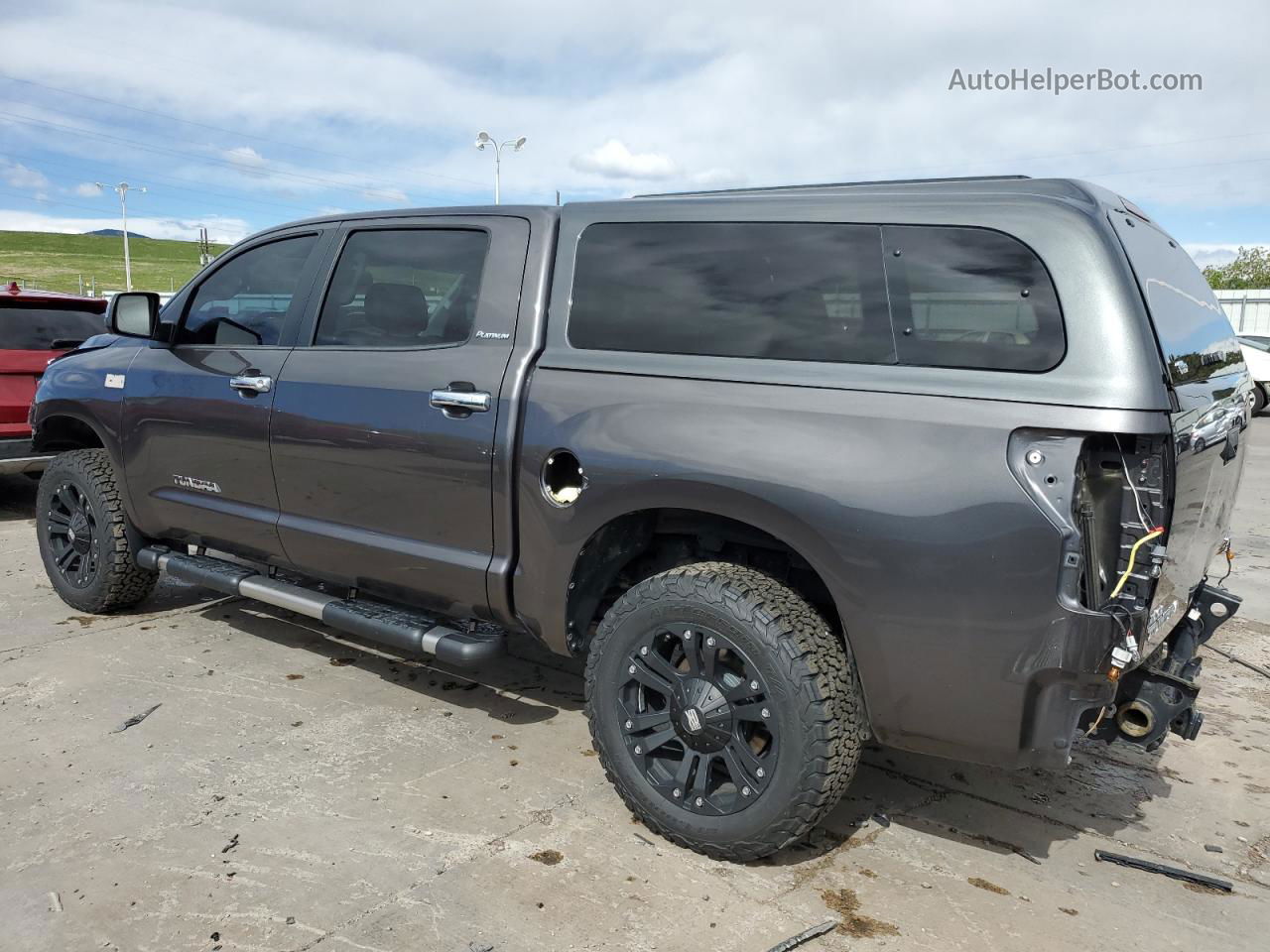 2012 Toyota Tundra Crewmax Limited Угольный vin: 5TFHY5F19CX270476