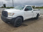 2012 Toyota Tundra  White vin: 5TFLU5F12CX027632