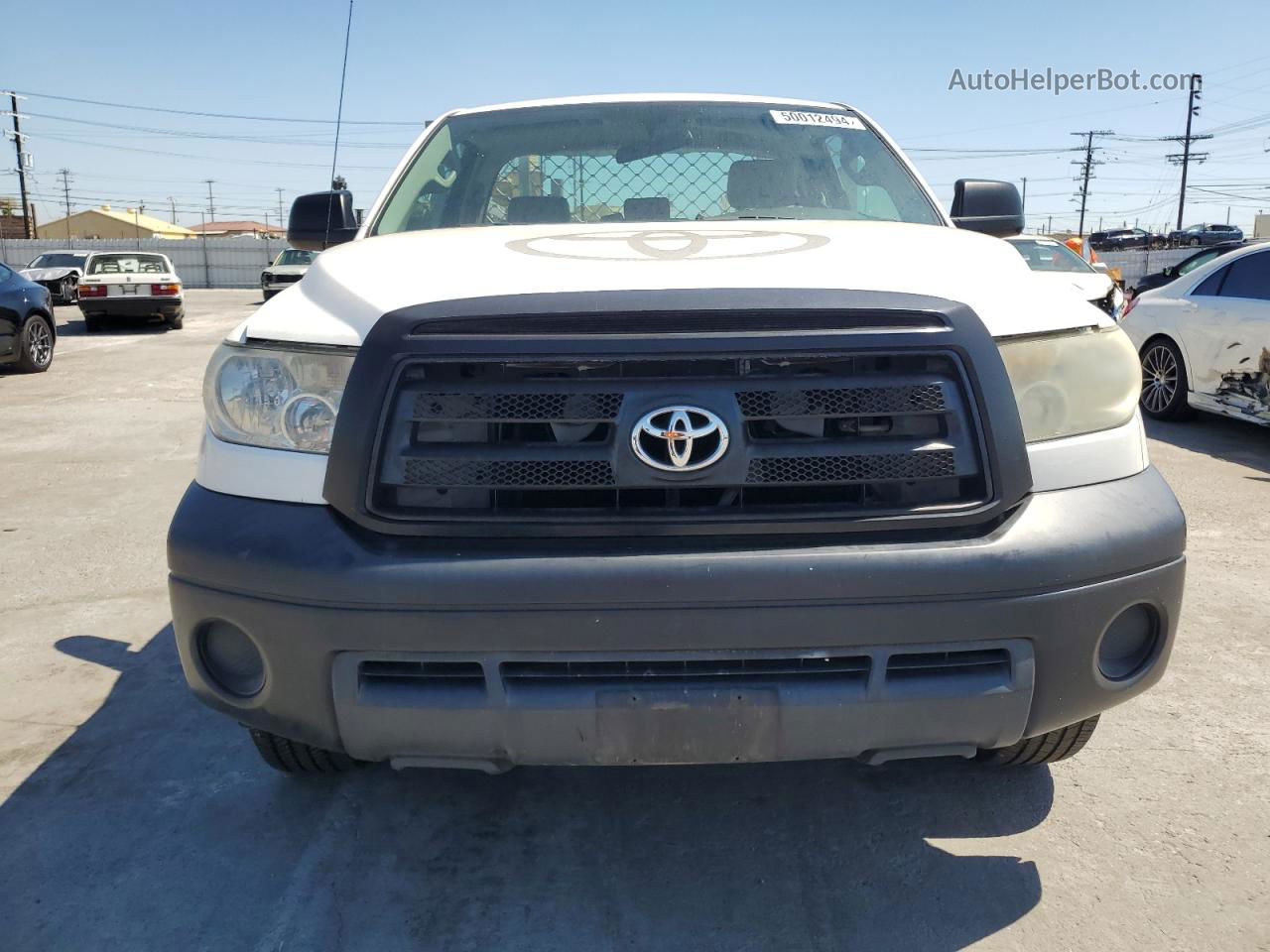 2012 Toyota Tundra  Белый vin: 5TFLU5F1XCX028267