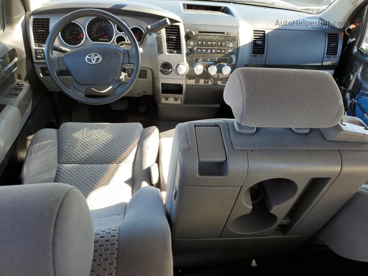 2012 Toyota Tundra Double Cab Sr5 Gray vin: 5TFRM5F10CX049364