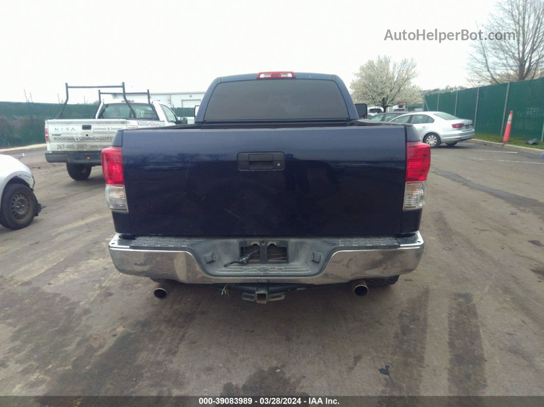 2012 Toyota Tundra Grade 4.6l V8 Dark Blue vin: 5TFRM5F12CX036728