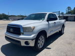 2012 Toyota Tundra Double Cab Sr5 White vin: 5TFRM5F12CX037507