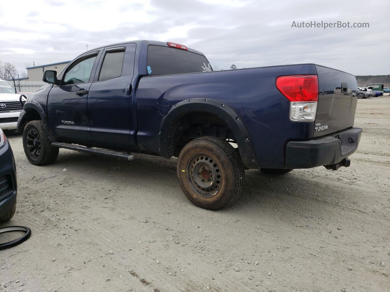 2012 Toyota Tundra Double Cab Sr5 Blue vin: 5TFRM5F12CX040925