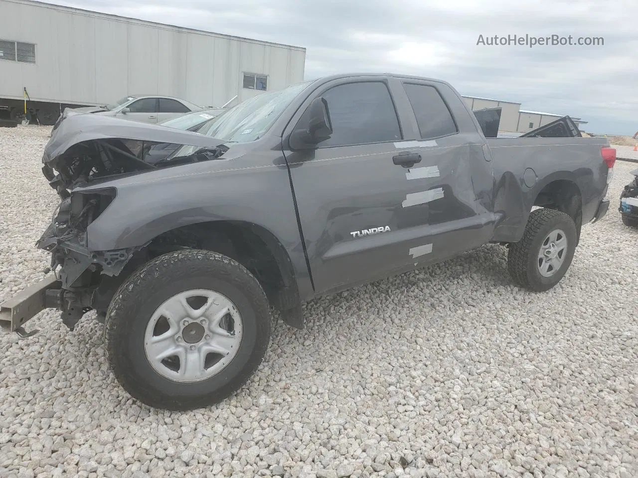 2012 Toyota Tundra Double Cab Sr5 Gray vin: 5TFRM5F12CX038320