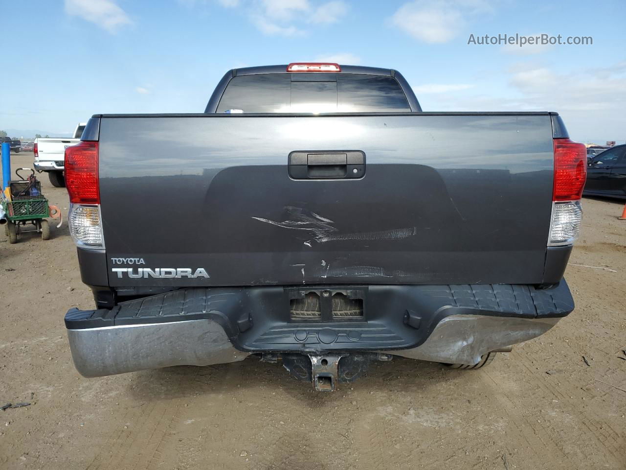 2012 Toyota Tundra Double Cab Sr5 Gray vin: 5TFRM5F13CX038259