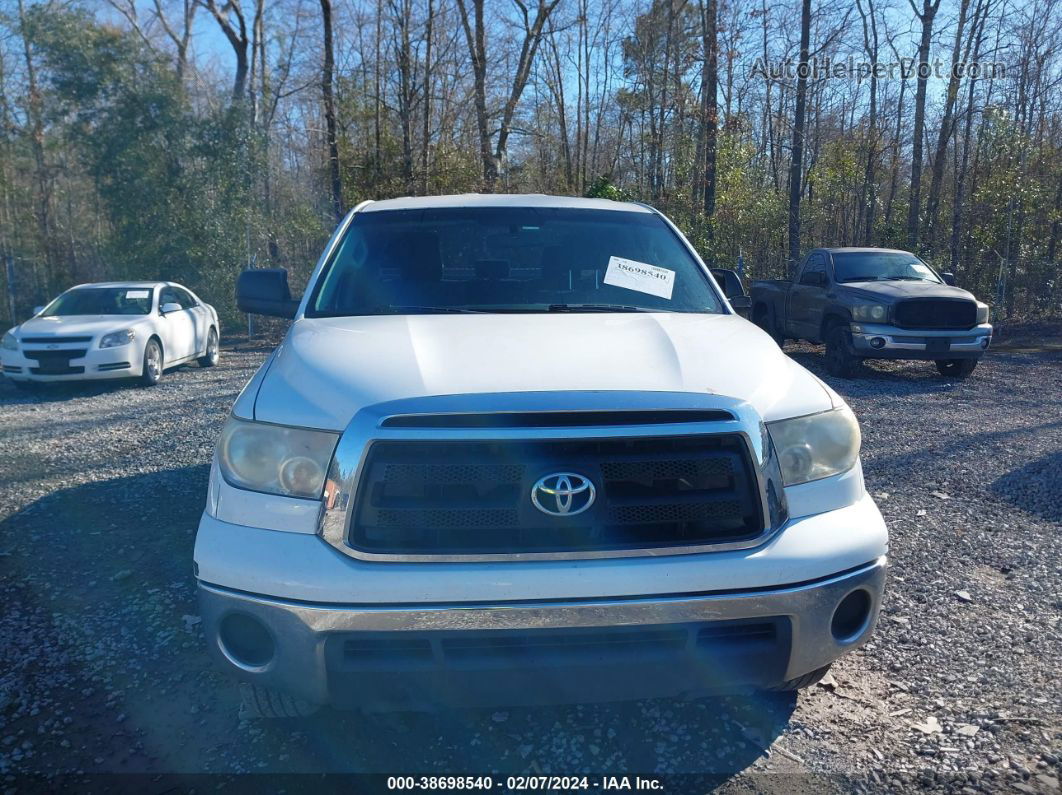 2012 Toyota Tundra Grade 4.6l V8 White vin: 5TFRM5F14CX037153