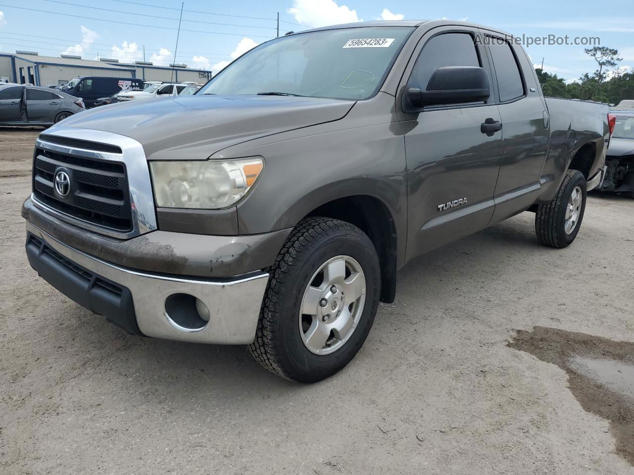 2012 Toyota Tundra Double Cab Sr5 Brown vin: 5TFRM5F14CX050159