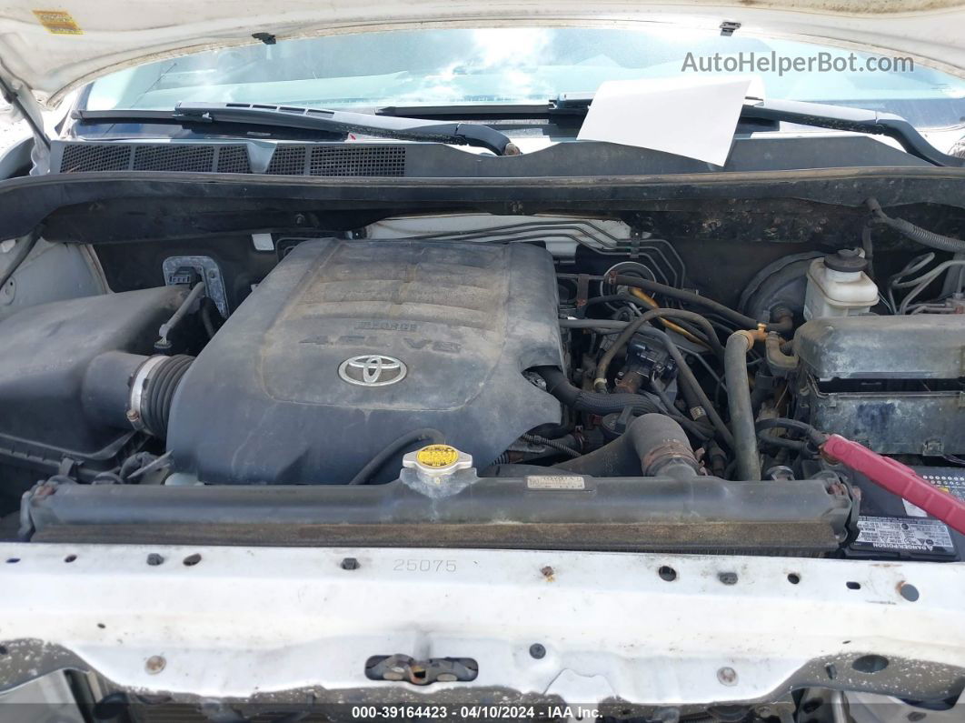 2012 Toyota Tundra Grade 4.6l V8 White vin: 5TFRM5F15CX046444