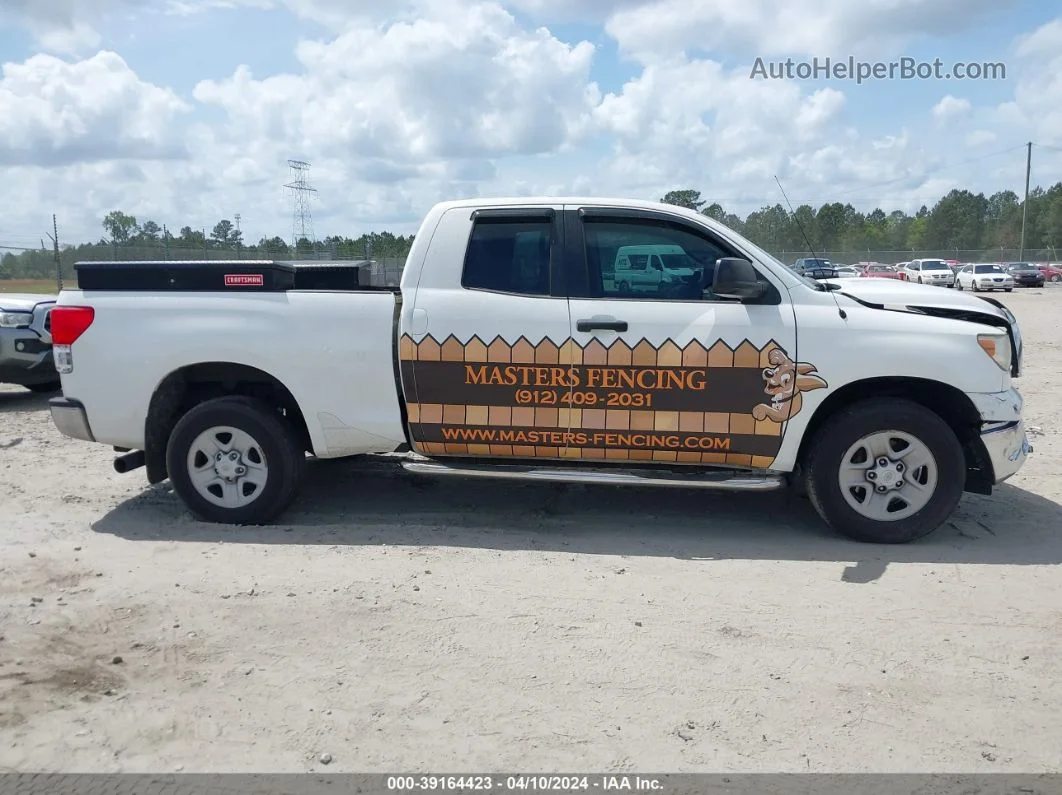 2012 Toyota Tundra Grade 4.6l V8 White vin: 5TFRM5F15CX046444