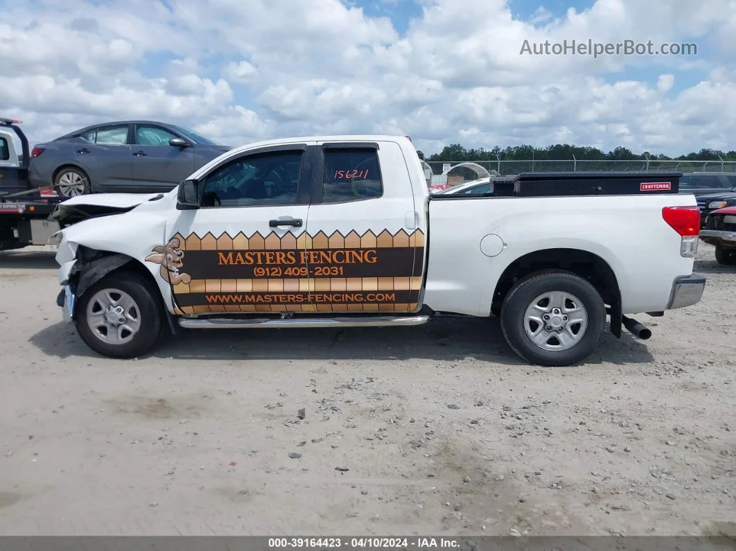 2012 Toyota Tundra Grade 4.6l V8 White vin: 5TFRM5F15CX046444