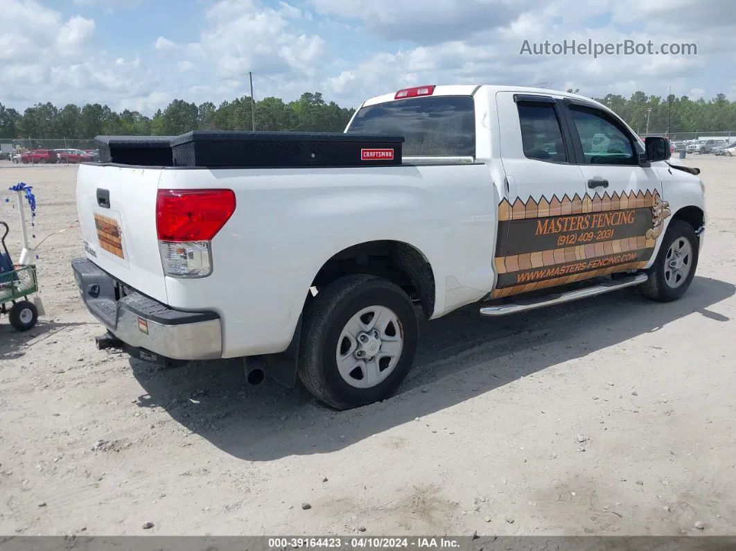 2012 Toyota Tundra Grade 4.6l V8 White vin: 5TFRM5F15CX046444